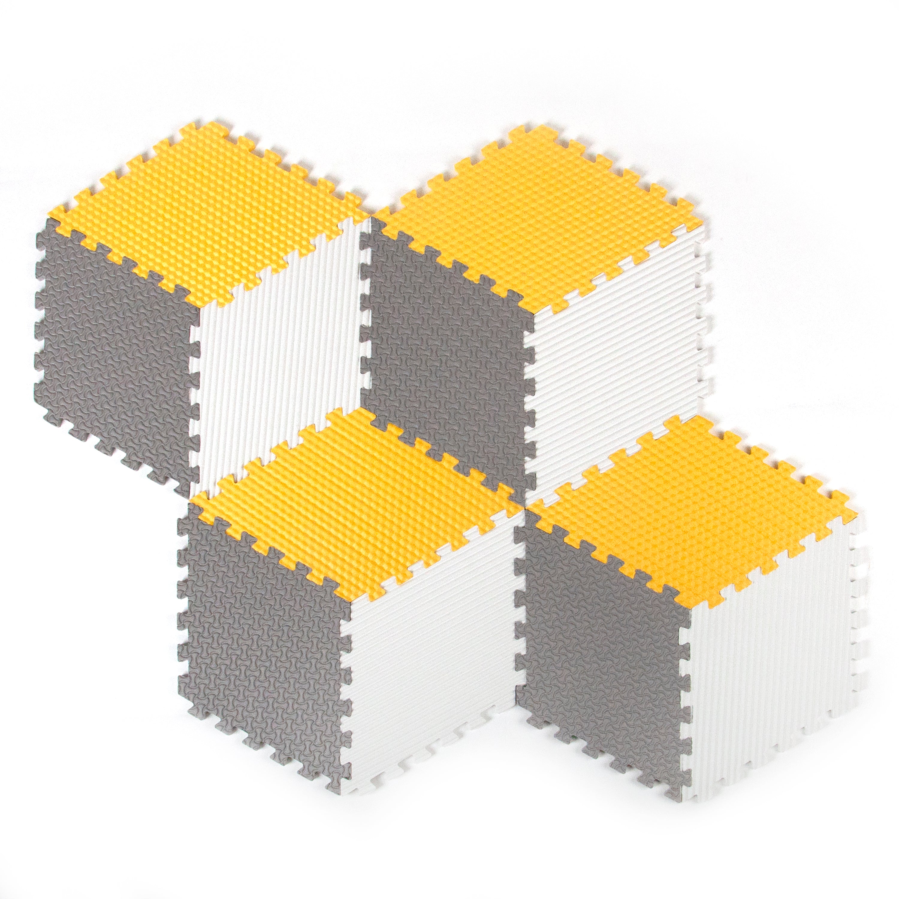 Rhombus Foam Playmat Set, 12 Piece or 36 Piece