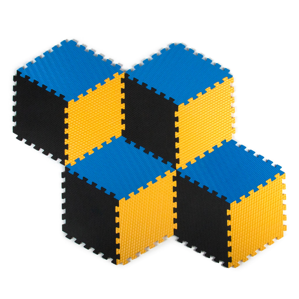 Yellow-Blue-Black