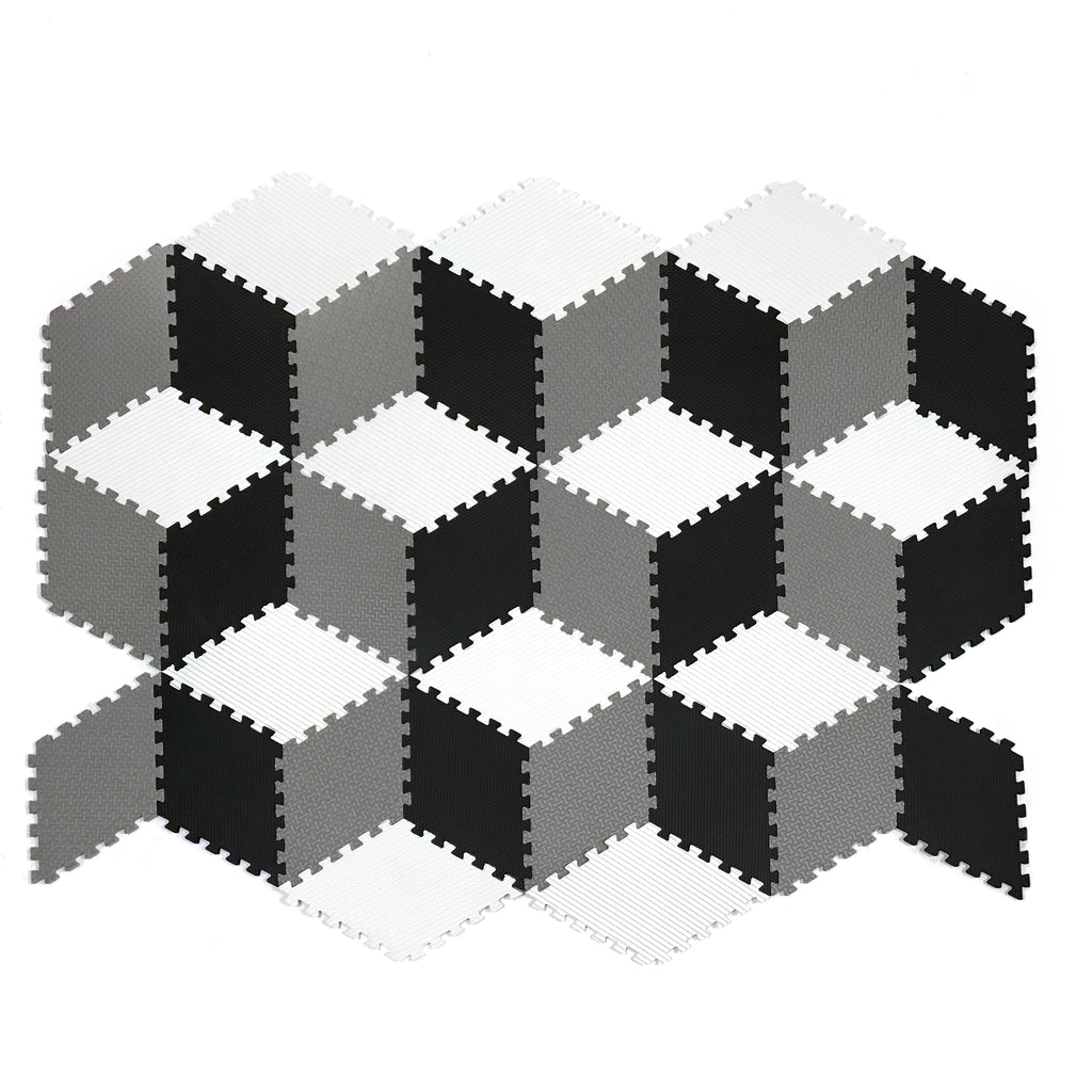 White-Gray-Black